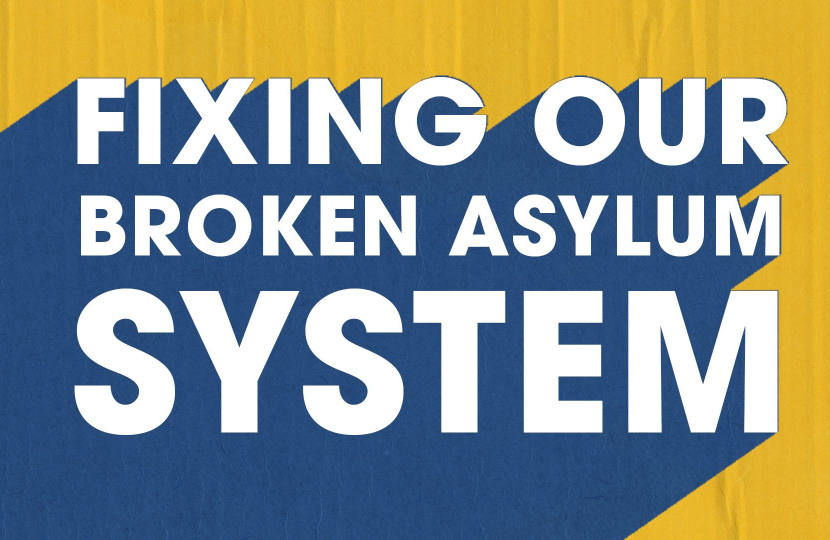 Priti Patel: Fixing our broken asylum system Priti Patel: Fixing our broken asylum system